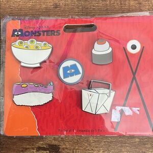 2019 Disney Monsters Inc. Pin Set - Harryhausen’s Restaurant